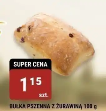 bi1 BUŁKA PSZENNA Z ŻURAWINĄ 100 g oferta