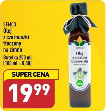 ALDI Olej  z czarnuszki tłoczony na zimno 250 ml oferta