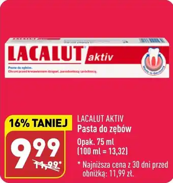 ALDI Pasta do zębów 75 ml oferta