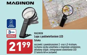 Lupa z podświetleniem LED