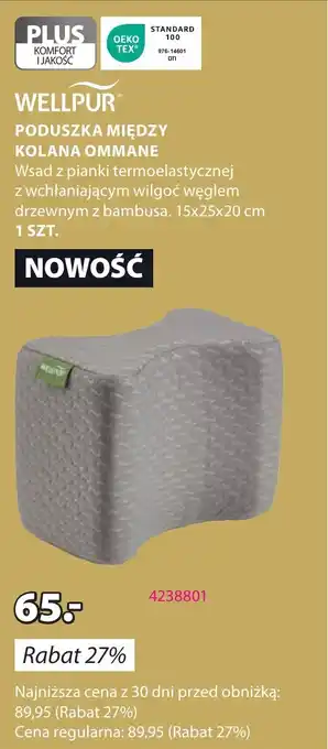 JYSK PODUSZKA MIĘDZY KOLANA OMMANE oferta