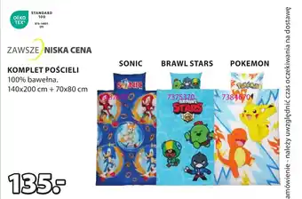 JYSK KOMPLET POŚCIELI oferta