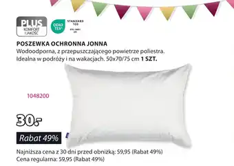 JYSK POSZEWKA OCHRONNA JONNA oferta