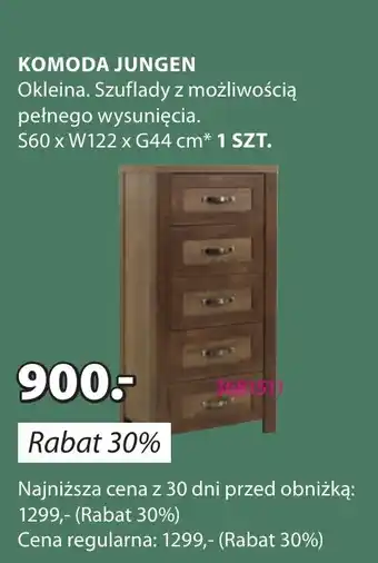 JYSK KOMODA JUNGEN oferta