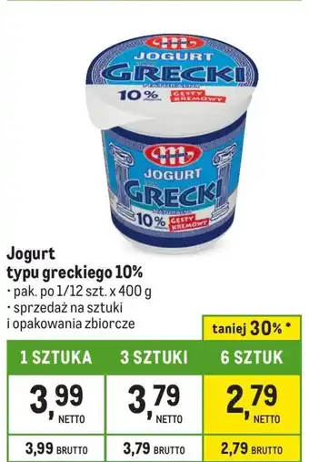 Makro Jogurt typu greckiego oferta