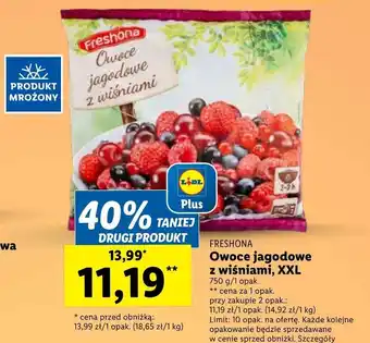Lidl Owoce mrożone oferta