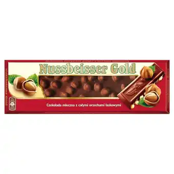 Makro Nussbeisser czekolada mleczna z całymi orzechami laskowymi 220 g oferta