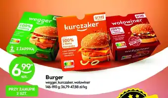 Żabka Burger kurczaker oferta