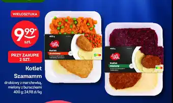 Żabka Kotlet mielony wieprzowy z puree ziemniaczanym i z buraczkami oferta