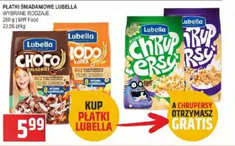 Słoneczko PŁATKI ŚNIADANIOWE LUBELLA 250 g oferta