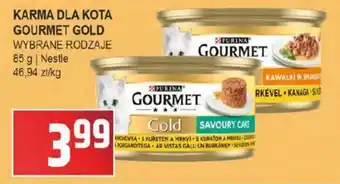 Słoneczko KARMA DLA KOTA GOURMET GOLD 85 g oferta