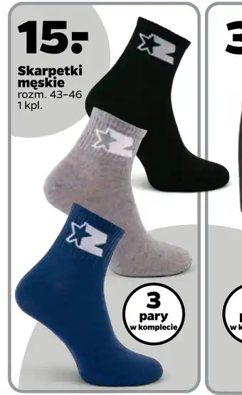 Skarpetki męskie