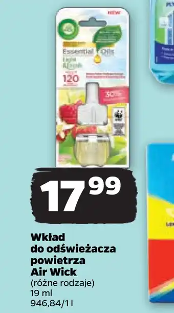 Netto Wkład do odświeżacza powietrza air wick oferta