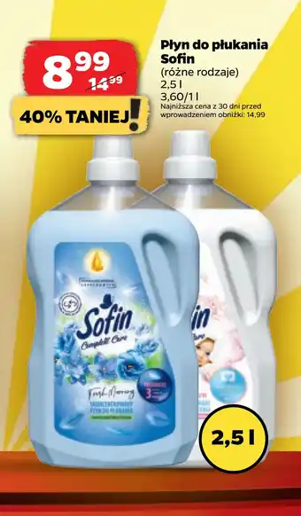 Netto Płyn do płukania sofin oferta