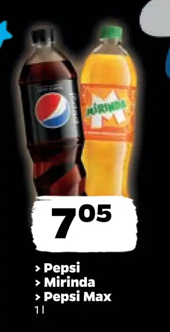 Netto Pepsi > mirinda > pepsi max oferta