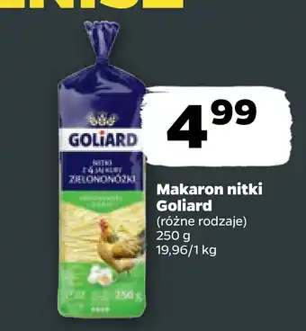 Netto Makaron nitki goliard oferta