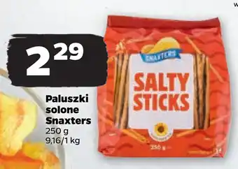 Netto Paluszki solone snaxters oferta