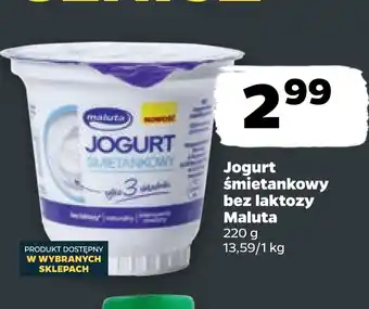 Netto Jogurt śmietankowy bez laktozy maluta oferta