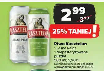 Netto Piwo kasztelan oferta