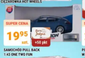 bi1 SAMOCHÓD PULL BACK 1:43 ONE TWO FUN oferta