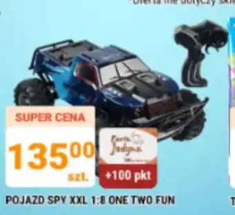 POJAZD SPY XXL 1:8 ONE TWO FUN