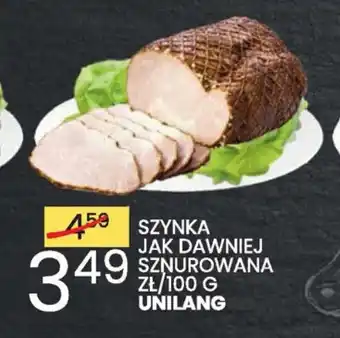 Wafelek SZYNKA JAK DAWNIEJ SZNUROWANA ZŁ/100 G oferta