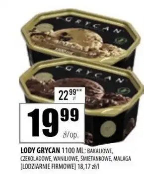 Grycan lody czekoladowe 1100 ml