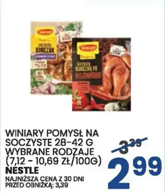 Wafelek WINIARY POMYSŁ NA SOCZYSTE 28-42 G oferta