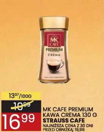 Wafelek MK CAFE PREMIUM KAWA CREMA 130 G oferta