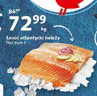 Auchan Łosoś atlantycki świeży 1 KG oferta