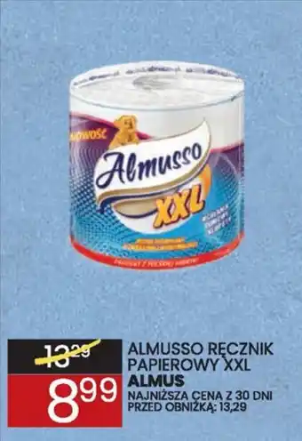 Wafelek ALMUSSO RĘCZNIK PAPIEROWY XXL oferta