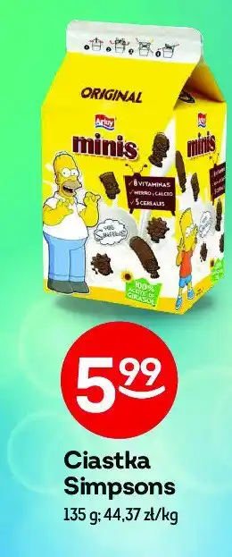 Żabka Ciastka simpson oferta