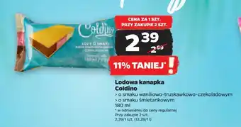 Netto Kanapka lodowa śmietankowa 1 SZT 180 ML oferta