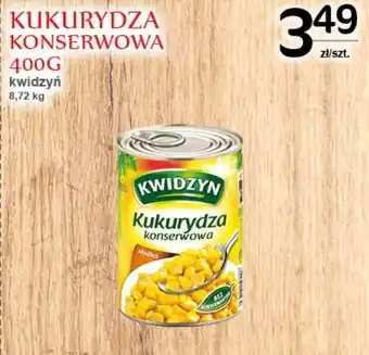 KUKURYDZA KONSERWOWA 400G