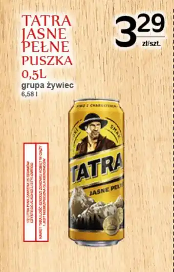 TATRA JASNE PEŁNE PUSZKA 0,5L