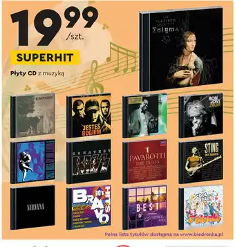 Biedronka Sting - my songs 1 SZT oferta