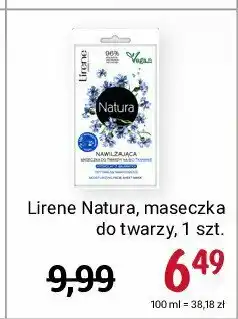 Rossmann Maseczka do twarzy na tkaninie nawilżająca bio 1 SZT oferta