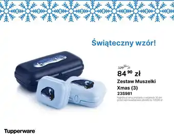 Tupperware Zestaw Muszelki Xmas (3) oferta