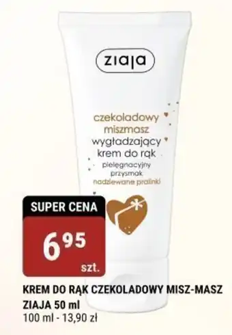 bi1 KREM DO RĄK CZEKOLADOWY MISZ-MASZ ZIAJA 50 ml oferta
