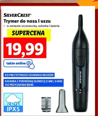 Lidl Trymer do nosa i uszu oferta