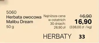 Herbata owocowa Malibu Dream 50 g