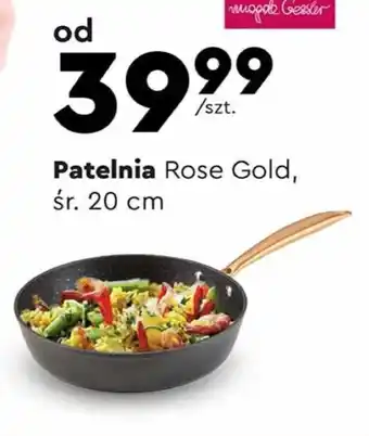 Biedronka Patelnia Rose Gold, śr. 20 cm oferta