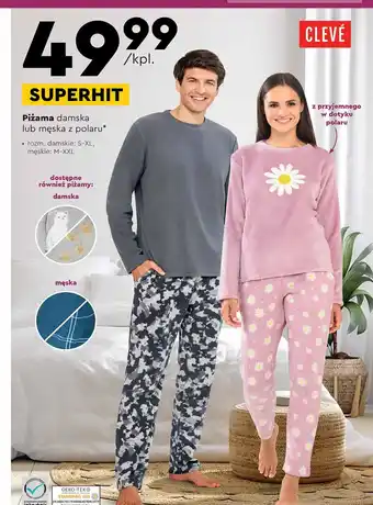 Biedronka Piżama damska lub męska z polaru oferta