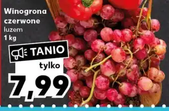 Kaufland Winogrona czerwone luzem 1 kg oferta