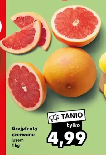 Kaufland Grejpfruty czerwone luzem 1 kg oferta
