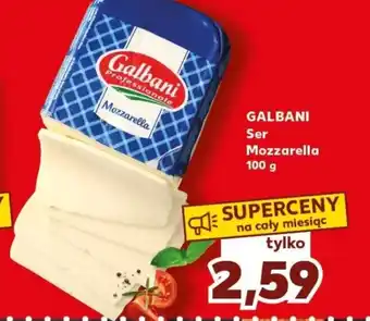 Kaufland GALBANI Ser Mozzarella 100 g oferta