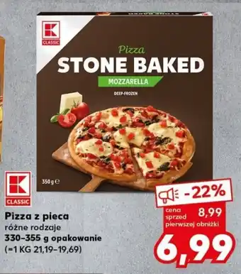 Kaufland Pizza z pieca 330-355 g oferta
