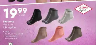 Biedronka Skarpety damskie lub męskie oferta