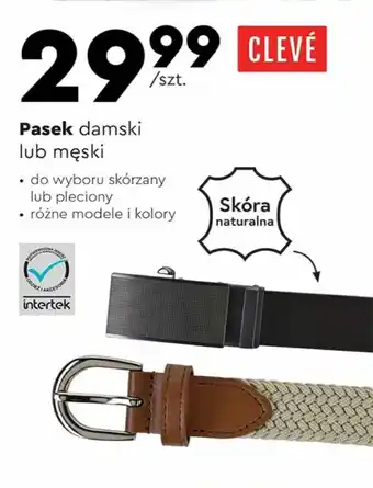 Biedronka Pasek damski lub męski oferta