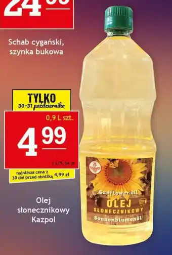 Gram Market Olej słonecznikowy Kazpol 0,9l oferta